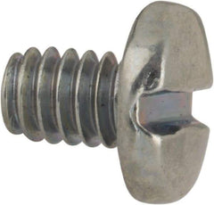 Value Collection - #5-40 UNC, 3/16" Length Under Head Slotted Drive Machine Screw - Binding Head, Grade J82 Steel, Zinc-Plated Finish, Without Washer - Apex Tool & Supply