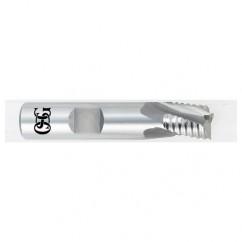3/4 x 3/4 x 3/4 x 2-7/8 3 Fl HSS-CO Roughing Center Cutting End Mill - Bright - Apex Tool & Supply