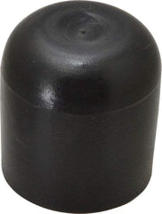 NPS - Black Replacement Glides - For Folding Chairs with 7/8" Tubular Steel - Apex Tool & Supply