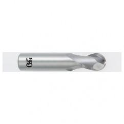 5/16" Dia. - 2" OAL - CBD - Ball End - 2 FL - Apex Tool & Supply
