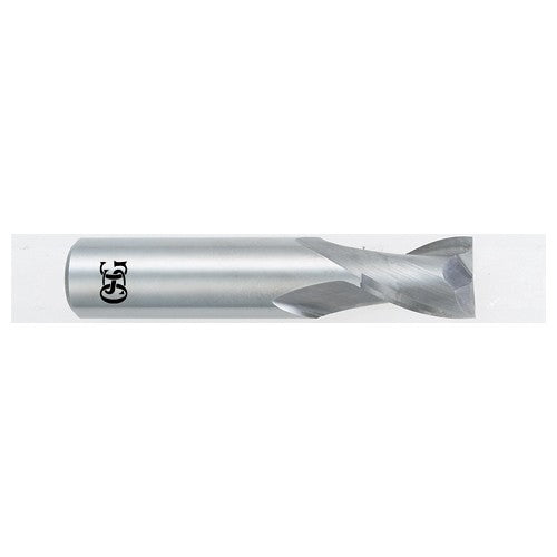5/8″ Dia. × 5/8″ Shank × 3/4″ DOC × 3″ OAL, Carbide, Uncoated, 2 Flute, Solid End Mill