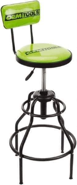OEM Tools - 300 Lb Capacity, Adjustable Creeper Seat - Steel, 33" High x 20" Wide - Apex Tool & Supply