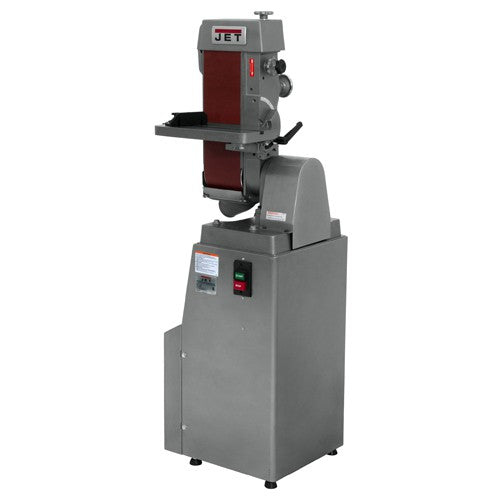 Belt Sander - 1 1/2 HP TEFC Motor, 1PH, 115/230V (Push Button) - Exact Industrial Supply