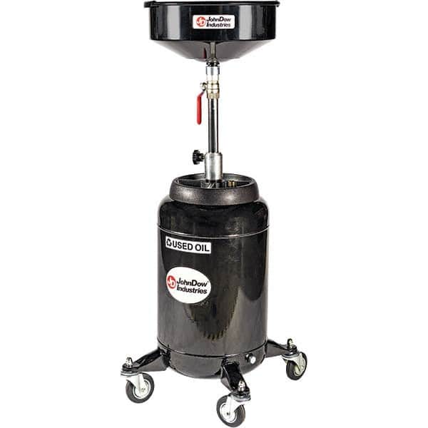 JohnDow - Oil Drain Containers Type: Oil Drain w/Casters Container Size: 16 Gal. - Apex Tool & Supply