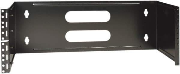 Tripp-Lite - Wall-Mount Patch Panel Bracket - Wall Mount Connector, Black, Use with Cables - Apex Tool & Supply