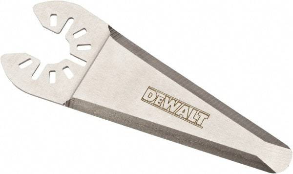 DeWALT - Rotary Oscilating Accessory Kit - 3.9" Cutting Diam, 0.9" Head Thickness, Steel Head, Flat End, Use with All Jobsite Materials - Apex Tool & Supply