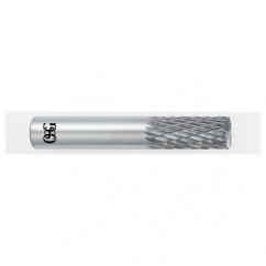 3/8 x 3/8 x 3/8 x 3/8 4 Fl Carbide Roughing Center Cut End Mill - Bright - Apex Tool & Supply