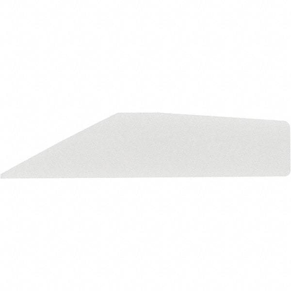 Noga - T80 Bi-Directional Ceramic Deburring Scraper Blade - Flat Blade Cross Section - Apex Tool & Supply