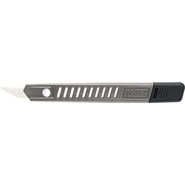 Noga - Bi-Directional Hand Deburring Flat Scraper Tool - Ceramic Blade, 50mm Blade Length, Hole Chamfering - Apex Tool & Supply