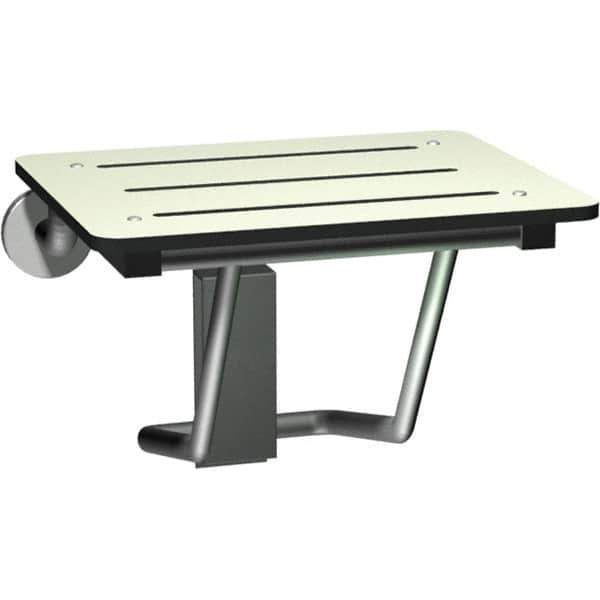 ASI-American Specialties, Inc. - Washroom Partition Hardware & Accessories Type: Folding Shower Seat Material: Phenolic - Apex Tool & Supply