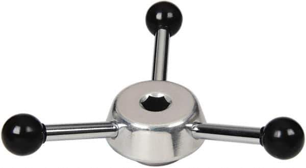 Gibraltar - 1 Piece Vise Handle - Aluminum, Steel, 9/16" Hex - Apex Tool & Supply