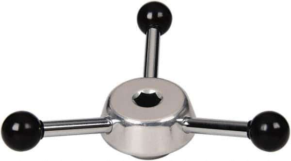 Gibraltar - 1 Piece Vise Handle - Aluminum, Steel, 5/8" Hex - Apex Tool & Supply