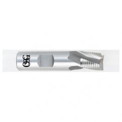 5/8 x 5/8 x 5/8 x 2-3/4 3 Fl HSS-CO Roughing Center Cutting End Mill - Bright - Apex Tool & Supply