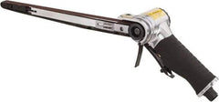Value Collection - 1/2 x 24 Inch, 20,000 RPM Air Belt Sander - 0.45 Hp, 4 CFM Air Consumption, Rear Exhaust - Apex Tool & Supply