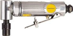 Value Collection - 1/4" Collet, Angle Handle, Air Angle Die Grinder - 22,000 RPM, Front Exhaust, 4 CFM, 0.3 hp, 90 psi, 1/4 NPT Inlet - Apex Tool & Supply