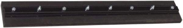 Harper Brush - 24" Moss Foam Blade Floor Squeegee - Double Edge, Black, Steel Holder - Apex Tool & Supply