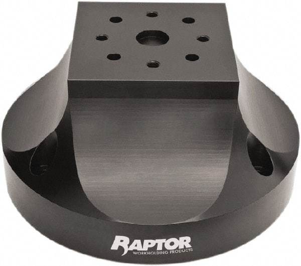 Raptor Workholding - 11.95" Jaw Width, 6" High Riser - For Use with 4 & 5 Axis Workholding Systems - Apex Tool & Supply