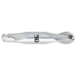 5/32" Dia. - 2" OAL - Bright CBD - Double - Ball Nose SE EM - 2 FL - Apex Tool & Supply