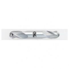 1/4" Dia. - 2-1/2" OAL - Bright CBD - Double - Ball Nose SE EM - 3 FL - Apex Tool & Supply