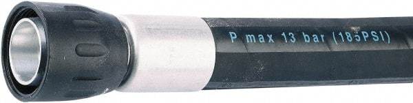 Transair - 1-1/2" ID, Nitrile Flexible Air Hose - 45" Long - Apex Tool & Supply