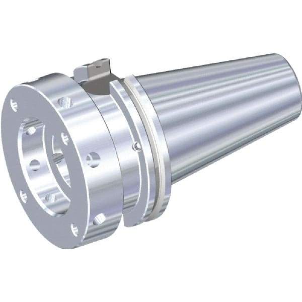 Kennametal - SIF70 System Size, DIN69871-50 Taper, Modular Tool Holding System Adapter - 60mm Projection, Through Coolant - Exact Industrial Supply