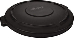 Rubbermaid - Round Lid for Use with 55 Gal Round Trash Cans - Black, For Brute Trash Cans - Apex Tool & Supply