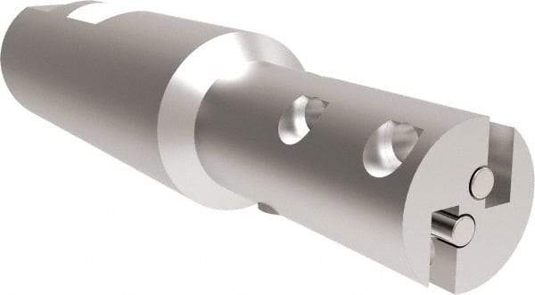 Allied Machine and Engineering - 0.932 (Straight), 1.065 (Tapered)" Cut Diam, 1" Shank Diam, Internal/External Indexable Thread Mill - Multiple Insert Styles, 38.1mm Insert Size, Toolholder Style THP, 4 1/2" OAL - Apex Tool & Supply