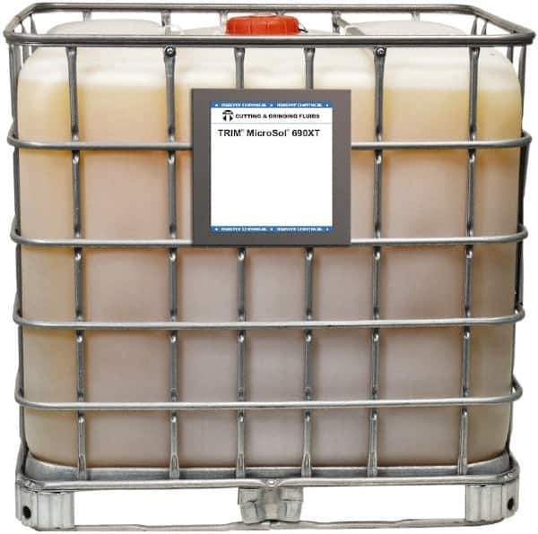 Master Fluid Solutions - Trim MicroSol 690XT, 270 Gal Tote Cutting Fluid - Semisynthetic - Apex Tool & Supply