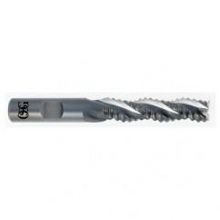 1" Dia. - 3-1/2" OAL - Bright HSS Co- Roughing SE EM - 3 FL - Apex Tool & Supply