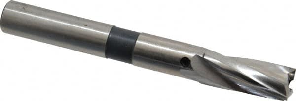 Cleveland - 17/32" Diam, 1/2" Shank, Diam, 3 Flutes, Straight Shank, Interchangeable Pilot Counterbore - Apex Tool & Supply