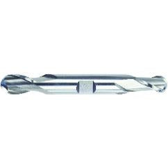 9/32 Dia. - 3-3/8 OAL - HSS - Bright - Ball Nose DE EM-2 FL - Apex Tool & Supply