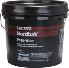 Loctite - 25 Lb Pail Two Part Epoxy - 30 min Working Time, 795 psi Shear Strength, Series Pneu-Wear - Apex Tool & Supply
