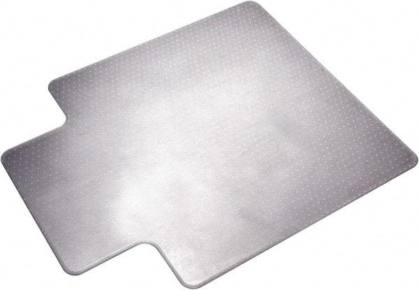 Ability One - 60" Long x 46" Wide, Chair Mat - Single Lip, Straight Edge Style - Apex Tool & Supply
