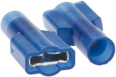Value Collection - 16 to 14 AWG, Nylon, Fully Insulated, Female Wire Disconnect - 1/4" Wide Tab, CSA Certified, UL Listed - Apex Tool & Supply