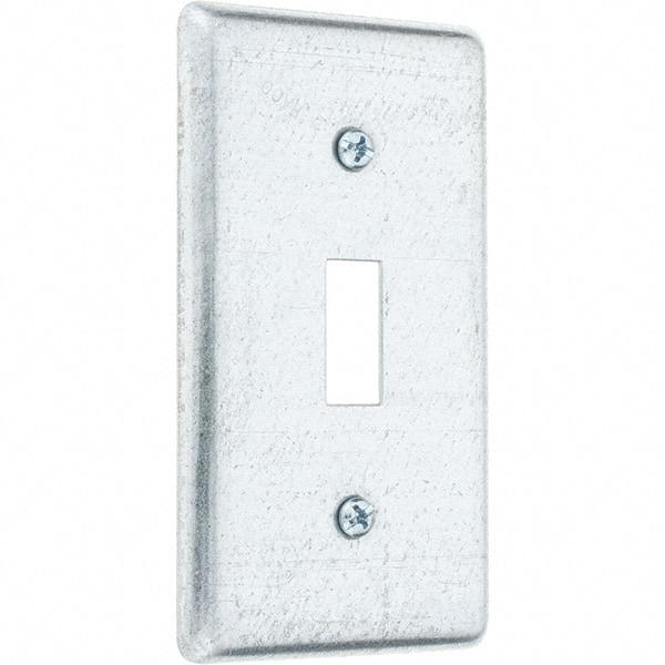 Value Collection - Electrical Outlet Box Steel Box Cover - Apex Tool & Supply
