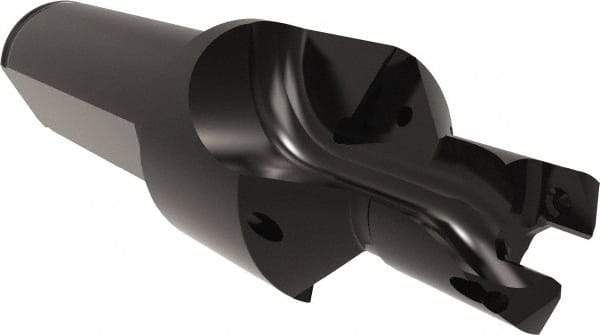 Allied Machine and Engineering - 12 to 13mm Diam, Straight Shank, 19.05mm Body Shank Diam, Combo Chamfer and Countersink Drill - TCMT 110204 Insert, 94.85mm OAL - Apex Tool & Supply