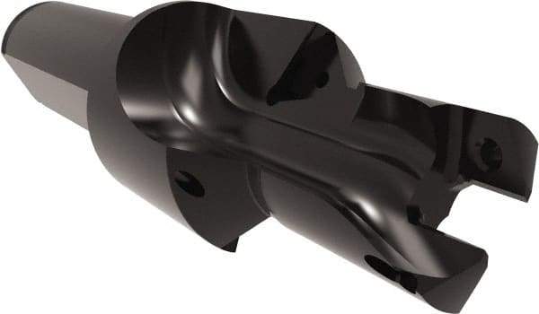 Allied Machine and Engineering - 16 to 17mm Diam, Straight Shank, 19.05mm Body Shank Diam, Combo Chamfer and Countersink Drill - TCMT 110204 Insert, 102.39mm OAL - Apex Tool & Supply