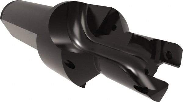 Allied Machine and Engineering - 14 to 15mm Diam, Straight Shank, 19.05mm Body Shank Diam, Combo Chamfer and Countersink Drill - TCMT 110204 Insert, 96.04mm OAL - Apex Tool & Supply
