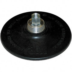 3M - 4" Diam Disc Backing Pad - 12,000 RPM - Apex Tool & Supply