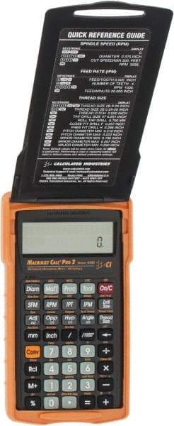 Calculated Industries - 57 Function Machinist Industrial Calculator - 8-1/4 Inch Long x 6 Inch Wide - Apex Tool & Supply