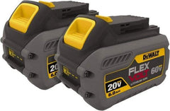 DeWALT - 60 Volt Lithium-Ion Power Tool Battery - 6 Ahr Capacity, 2 hr Charge Time, Series 20/60 FLEXVOLT - Apex Tool & Supply