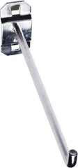 Triton - 1/4" Diam, Single Angled End Pegboard Hook - 6" Projection, 90° Bend, Stainless Steel - Apex Tool & Supply