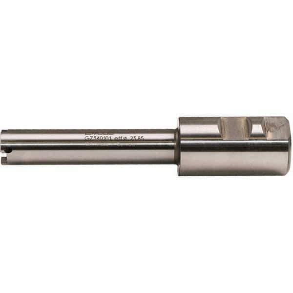 Emuge - 3.543" Max Depth of Cut, Internal Indexable Thread Mill - 3 Inserts, 5.906" OAL - Apex Tool & Supply