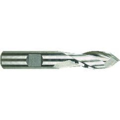 3/16" Dia. - 2-5/16" OAL - Cobalt-Bright - Marxman Drill - Mill SE EM - 2 FL - Apex Tool & Supply