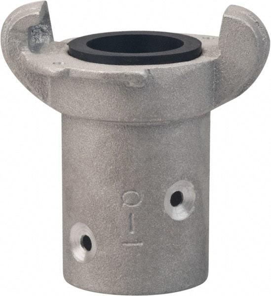 Value Collection - 1-1/2" NPT & 5-1/2" Long x 1-1/2" Wide Sandblaster Hose End - Hose with 1-1/2" ID x 2-3/8" OD - Apex Tool & Supply