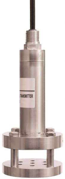Flowline - 11.55' Water Column Transmission Range Wastewater Pressure Level Transmitter - 5 Max psi, ±0.25% of Full Scale Accuracy, 13 to 30 VDC - Apex Tool & Supply