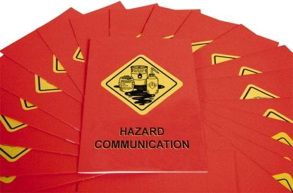 Marcom - Hazard Communication in Industrial Facilities Training Booklet - English, Regulatory Compliance Series - Apex Tool & Supply