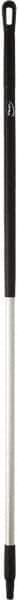 Vikan - 59 x 1-1/4" Aluminum Squeegee Handle - European Threaded Connection, Black - Apex Tool & Supply