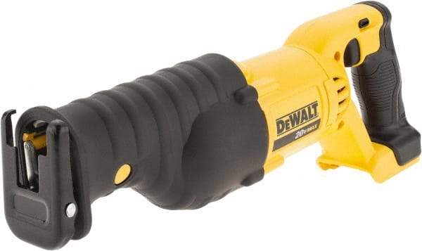 DeWALT - 20V, 0 to 3,000 SPM, Cordless Reciprocating Saw - 1-1/8" Stroke Length, Lithium-Ion Batteries Not Included - Apex Tool & Supply