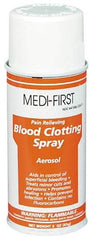 Medique - 3 oz Wound Care Spray - Comes in Aerosol Can, Blood Clotting Spray - Apex Tool & Supply